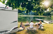 Ausflug zum See mit unseren Wohnmobilen