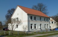 Fassadengestaltung an einem Wohnhaus von Malermeister Rainer Grübel in Putbus