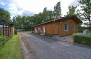 Haus mit Waschräumen auf dem Campingplatz Düderode