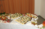 Buffet mit Fischspezialitäten von Partyservice Reisdorf in Hamm