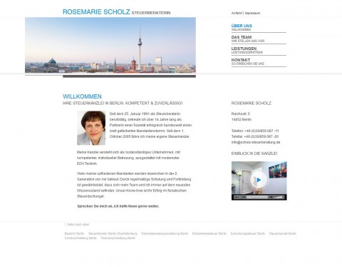 Finanzbuchhaltung in Berlin: Rosemarie Scholz in Berlin