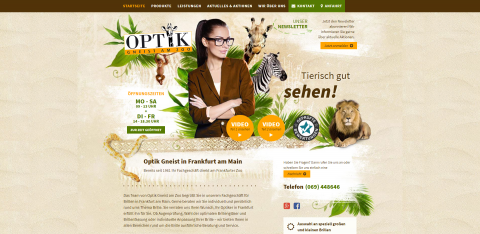 Augenoptik in Frankfurt – Optik Gneist am Zoo  in Frankfurt am Main