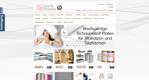 Autostoffe Onlineshop: FORTIS Tomasz Jakubow e.K. in Hoyerswerda 