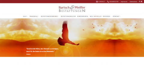 Ihre Bartsch & Pfeiffer Bestattungen GmbH in Spremberg in Neiße-Malxetal