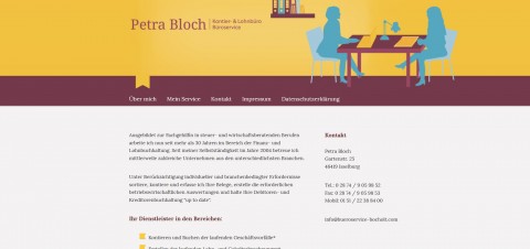 Qualifizierte Finanzbuchhaltung in Bocholt von Petra Bloch in Isselburg