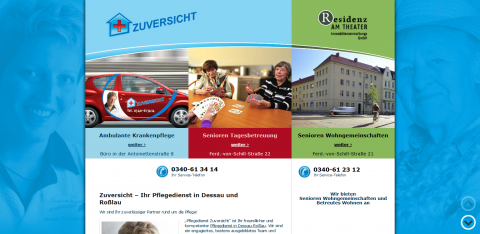 Ambulante Pflege in gewohnter Umgebung – Pflegedienst Zuversicht in Dessau