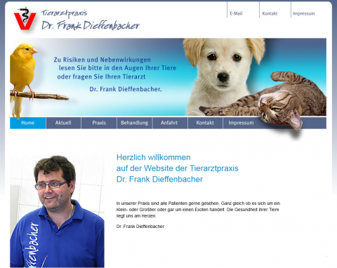 Tierarztpraxis Dr. Frank Dieffenbacher in Neustrelitz in Neustrelitz