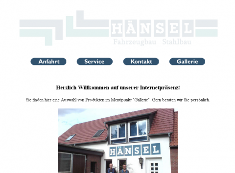 H & R Hänsel GbR, Fahrzeugbau und Stahlbau in Tangermünde in Tangermünde-Bölsdorf 