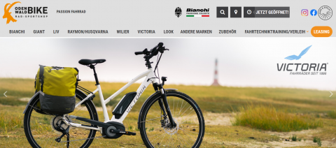 Rad-Sportshop Odenwaldbike – hier finden Sie die Spezialisten für Rennräder im Rhein-Main-Neckar-Gebiet in Lorsch