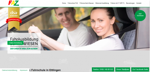Erhalte auch du sicher deinen Führerschein: Fahrausbildung Zehntwiesen in Ettlingen in Ettlingen