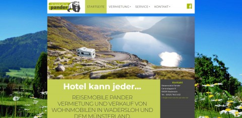 Ihr Partner für Wohnmobile in NRW: Reisemobile Pander in Wadersloh