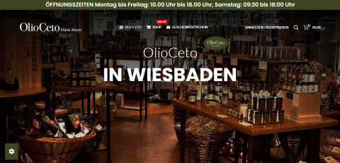 Ihr Geschäft für Feinkost aus Wiesbaden – OlioCeto  in Wiesbaden