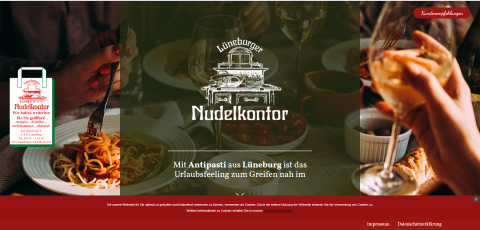 Tauchen Sie ein in den Genuss des "Lüneburger Nudelkontors" in Lüneburg