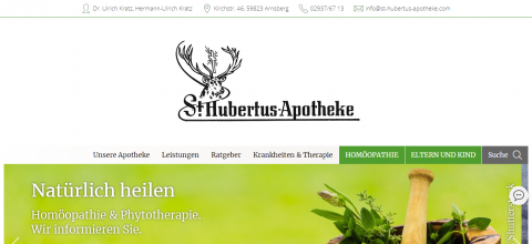 St. Hubertus Apotheke in Arnsberg ist für Sie da in Arnsberg