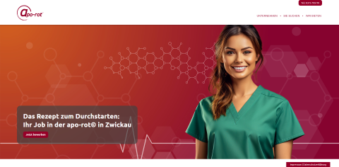 Attraktive Jobs als PTA in Zwickau: Ihre Karrierechance in der apo-rot® GmbH in Zwickau