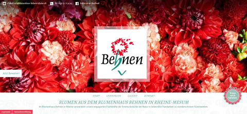 Blumenhaus Behnen - 60 Jahre Blumenzauber und Tradition in Rheine