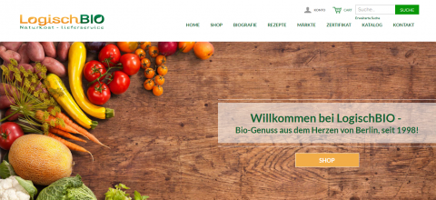 Bio-Lebensmittel-Lieferung in Berlin: Der LogischBio-Naturkostlieferservice Hildebrand in Berlin