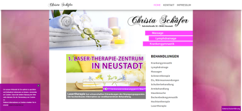 Krankengymnastik Schäfer - die Spezialistin im Bereich der Schmerztherapie b. Coburg  in Neustadt b. Coburg