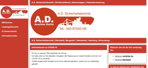 A.D. Sicherheitstechnik – Ihr kompetenter Schlüsseldienst in Hamburg in Hamburg