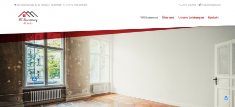 Hausrenovierung in Regensburg mit Ba-Renovierung & Ba-Umbau in Wenzenbach