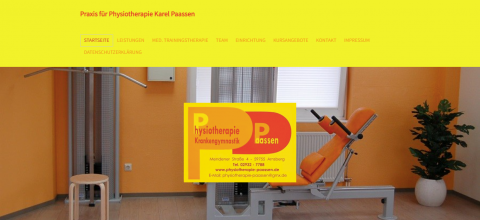 Praxis für Krankengymnastik Karel Paassen – professionelle Physiotherapie Neheim in Arnsberg