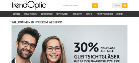 Optik, die den richtigen Durchblick verschafft: trendOptic GmbH in Memmingen in Memmingen