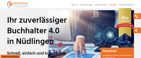 Lohnbuchhaltung Schweinfurt und Umgebung – Natürlich bei Martine Emering Consulting UG (haftungsbeschränkt) in Nüdlingen