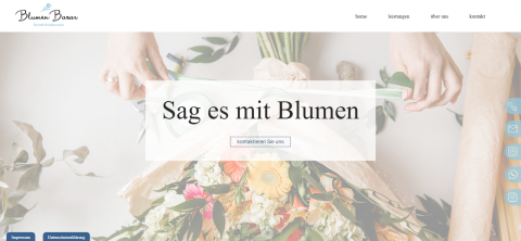 Webseite von: Blumen Basar – Ihr Blumenladen in Bremen mit Tradition und Persönlichkeit Blumen Basar – Ihr Blumenladen in Bremen mit Tradition und Persönlichkeit in Bremen