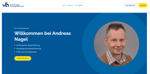 Webseite von: Lohnsteuerhilfeverein Cottbus – Einkommensteuererklärung einfach und sicher mit der VLH Lohnsteuerhilfeverein Cottbus – Einkommensteuererklärung einfach und sicher mit der VLH in Cottbus