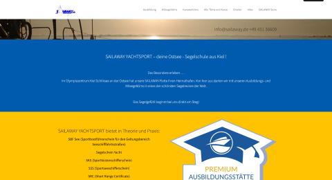 Yachtcharter bei SAILAWAY – Ihr persönliches Segel- und Motorerlebnis auf der Ostsee in Kiel