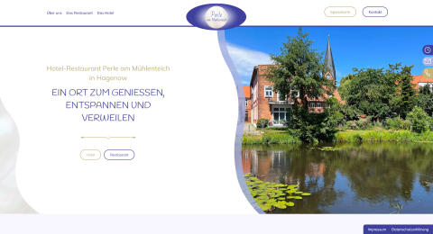 Entdecke das Restaurant in Hagenow – Die Perle am Mühlenteich in Hagenow