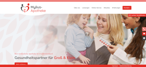 Apotheken-Lieferdienst und Vorbestellung bei der Mylius Apotheke Großbreitenbach in Großbreitenbach