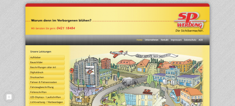 sp-werbung swen peter heine e.k.: Beeindruckende Werbepylone für eine starke Präsenz in Bremen