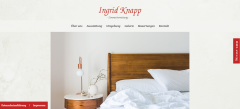 Zimmervermietung Haiger: Entspannen und Wohlfühlen bei Ingrid Knapp in Dillenburg