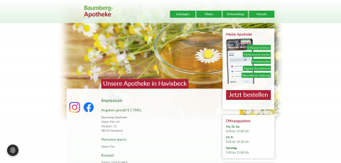 Die Baumberg- Apotheke in Havixbeck: Ihre verlässliche Quelle für Gesundheit und Wohlbefinden in Havixbeck