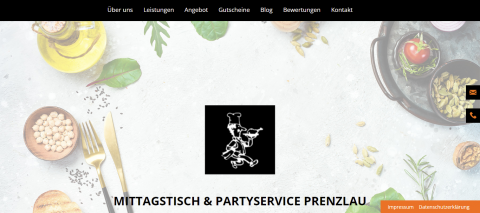 Partyservice in Prenzlau - Genussvolle Veranstaltungen mit Mittagstisch & Partyservice Prenzlau in Prenzlau