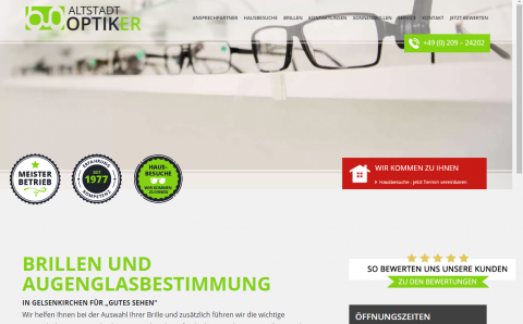 Sonnenbrillen für den perfekten Style und besten Durchblick - Entdecken Sie die Vielfalt bei Altstadt Optik in Gelsenkirchen
