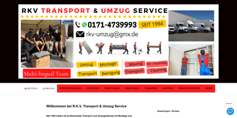 Effiziente Büroumzüge in Frankfurt – Mit RKV Transport & Umzug stressfrei umziehen in Offenbach am Main