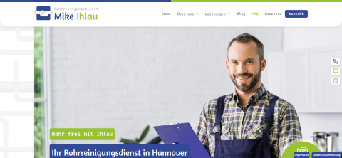 Fachmännische Kanalreinigung in Hannover in Ronnenberg