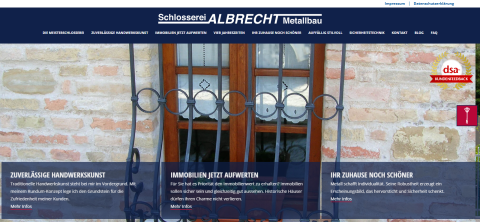 Schlosserei & Metallbau Uwe Albrecht in Göttingen – Ihr Meisterbetrieb für hochwertige Metallarbeiten in Göttingen