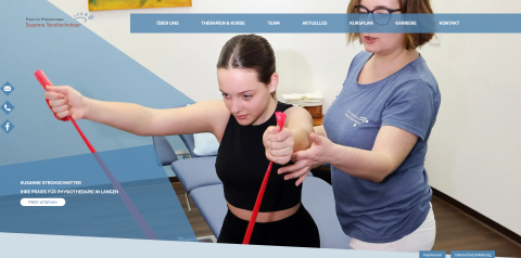 Webseite von: Krankengymnastik in Langen – Physiotherapie Susanne Strohschnitter Krankengymnastik in Langen – Physiotherapie Susanne Strohschnitter in Langen (Hessen)