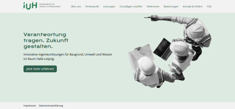 Webseite von: Baugrund- und Ingenieurgeologie Baugrund- und Ingenieurgeologie in Halle (Saale)
