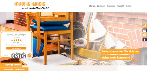 Schnell, zuverlässig und günstig: Ihre Entrümpler von Fix & Weg in Hannover in Hannover