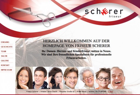 Friseur Scherer in Neuss in Neuss