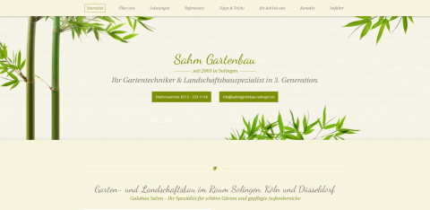 Gartenoasen von Galabau Sahm - Ihr Gärtner aus Solingen in Solingen