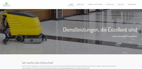 Fachmännische Unterhaltsreinigung aus Gießen – Pro Cleanliness UG  in Gießen