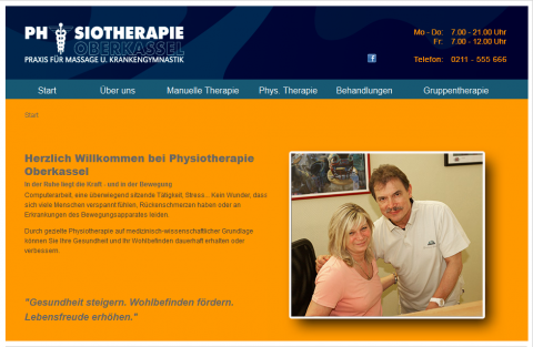 Physiotherapie Oberkassel in Düsseldorf in Düsseldorf