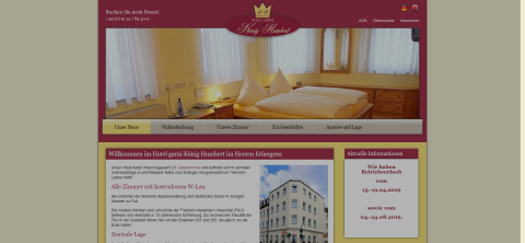 Hotel Garni König Humbert in Erlangen