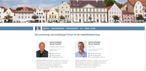 Ihr Partner für die Immobilienbewertung: Diplom-Ingenieur Werner Haubold in Landshut in Landshut