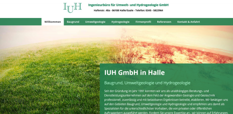 Ihr Baugrundgutachter in Sachsen-Anhalt: Ingenieurbüro für Umwelt u. Hydrogeologie Hollweg in Halle (Saale)